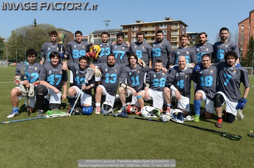 2019-03-31 Lacrosse - Painkillers Milano-Sport Up Imola 014